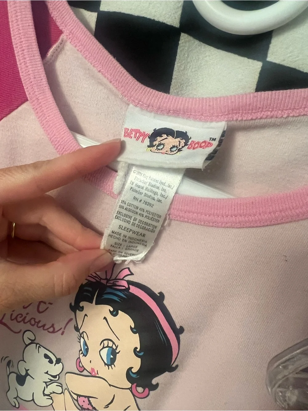 Betty Boop Pajama Set